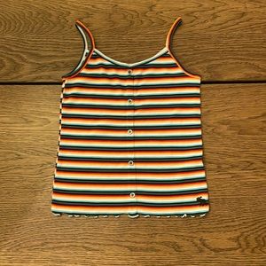 Abercrombie Kids rainbow tank top.